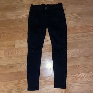 Ripped Black Jeans from American Eagle